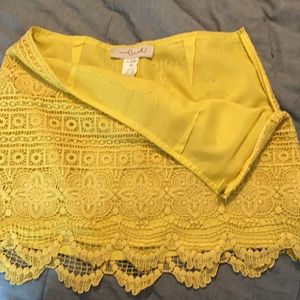 Ludi Yellow lace mini size 2